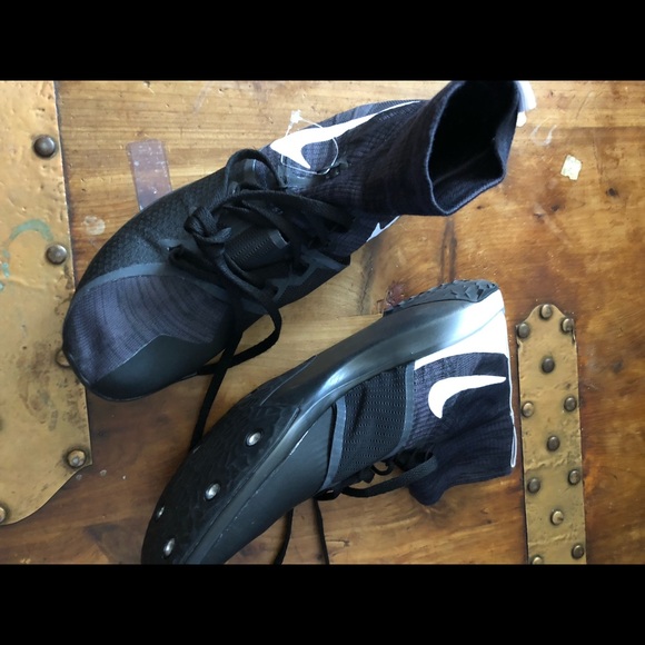 NEW Nike Racing Shoes black and white size 8 - Picture 7 of 8